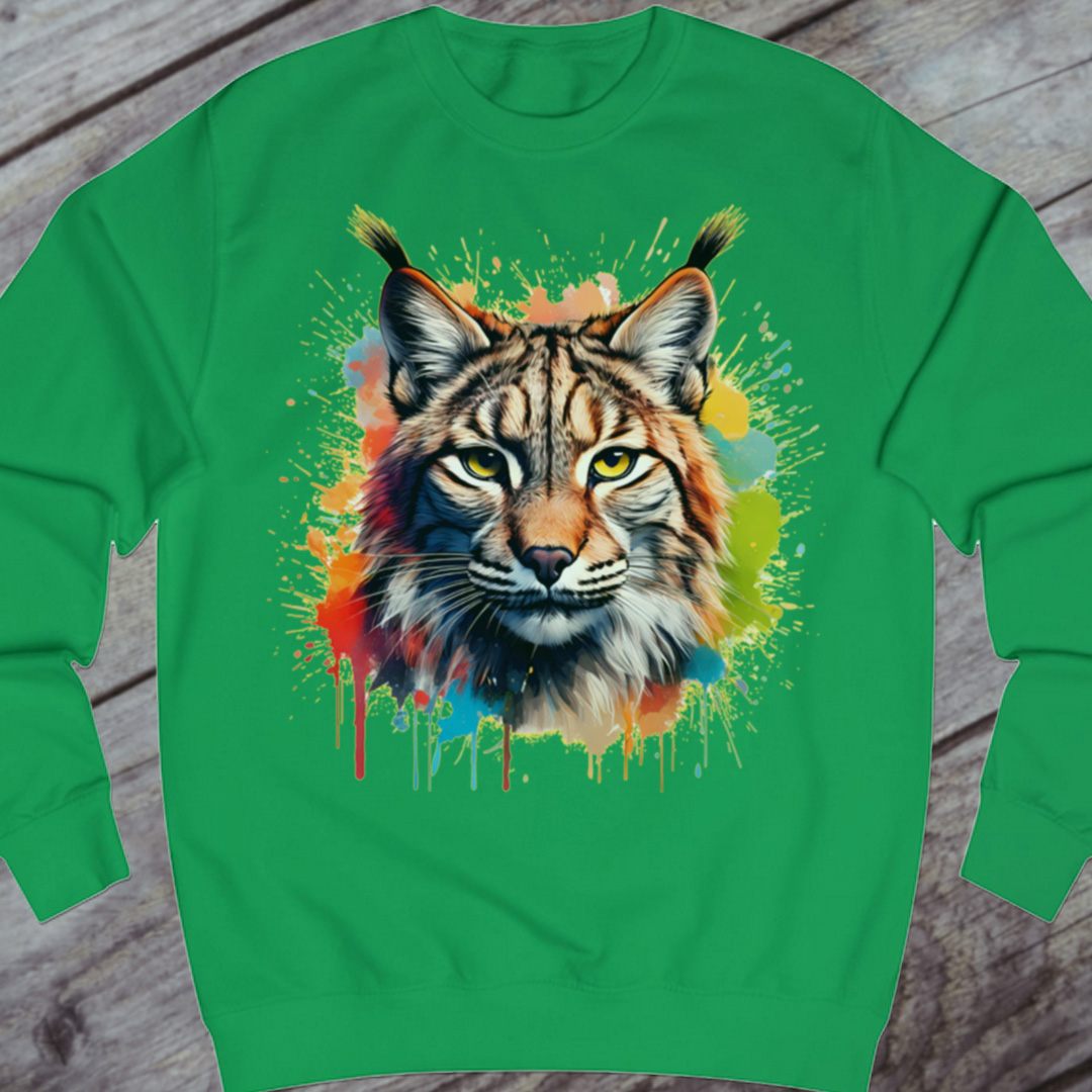 Lynx splash sweatshirt