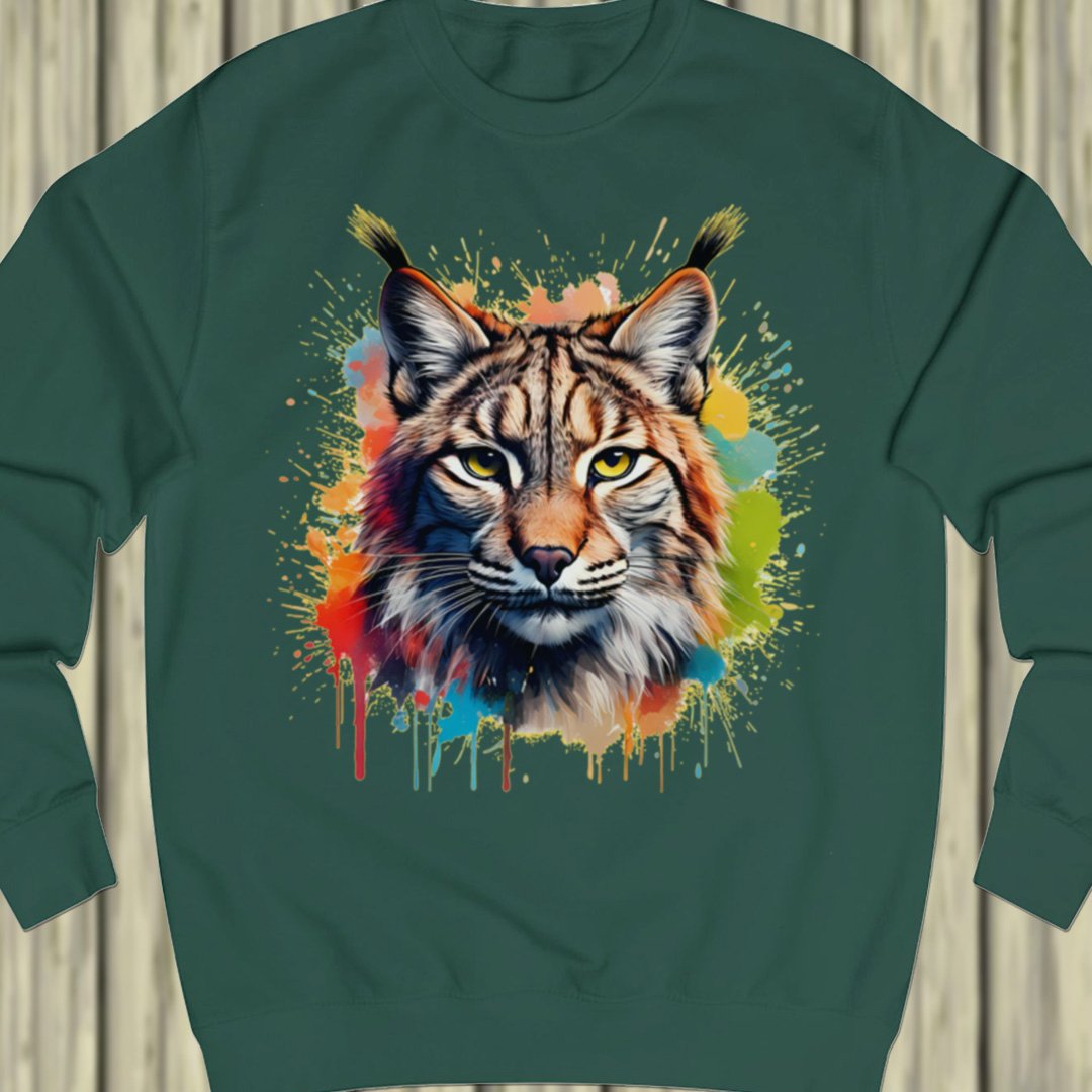 Lynx splash sweatshirt