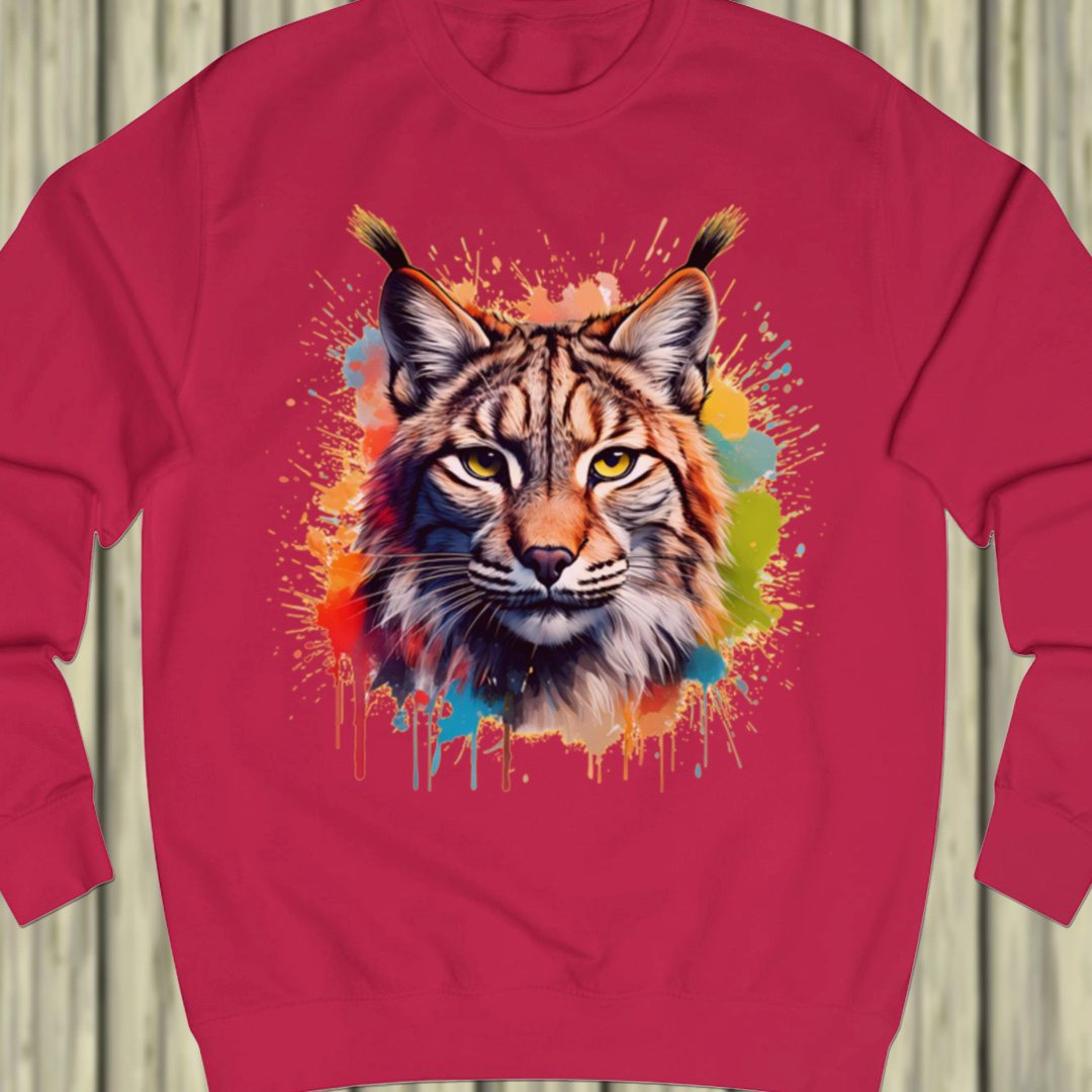 Lynx splash sweatshirt