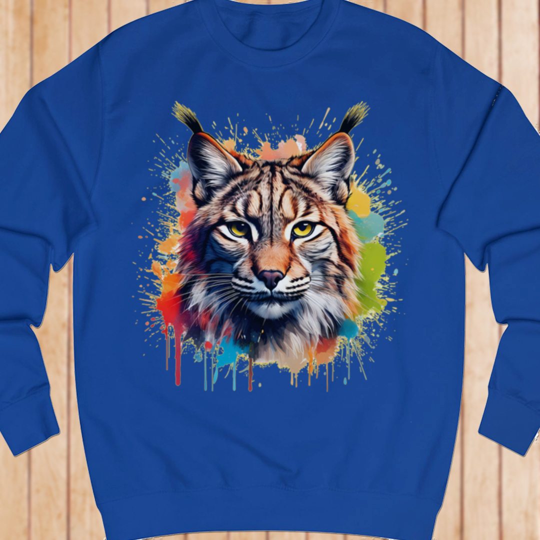 Lynx splash sweatshirt