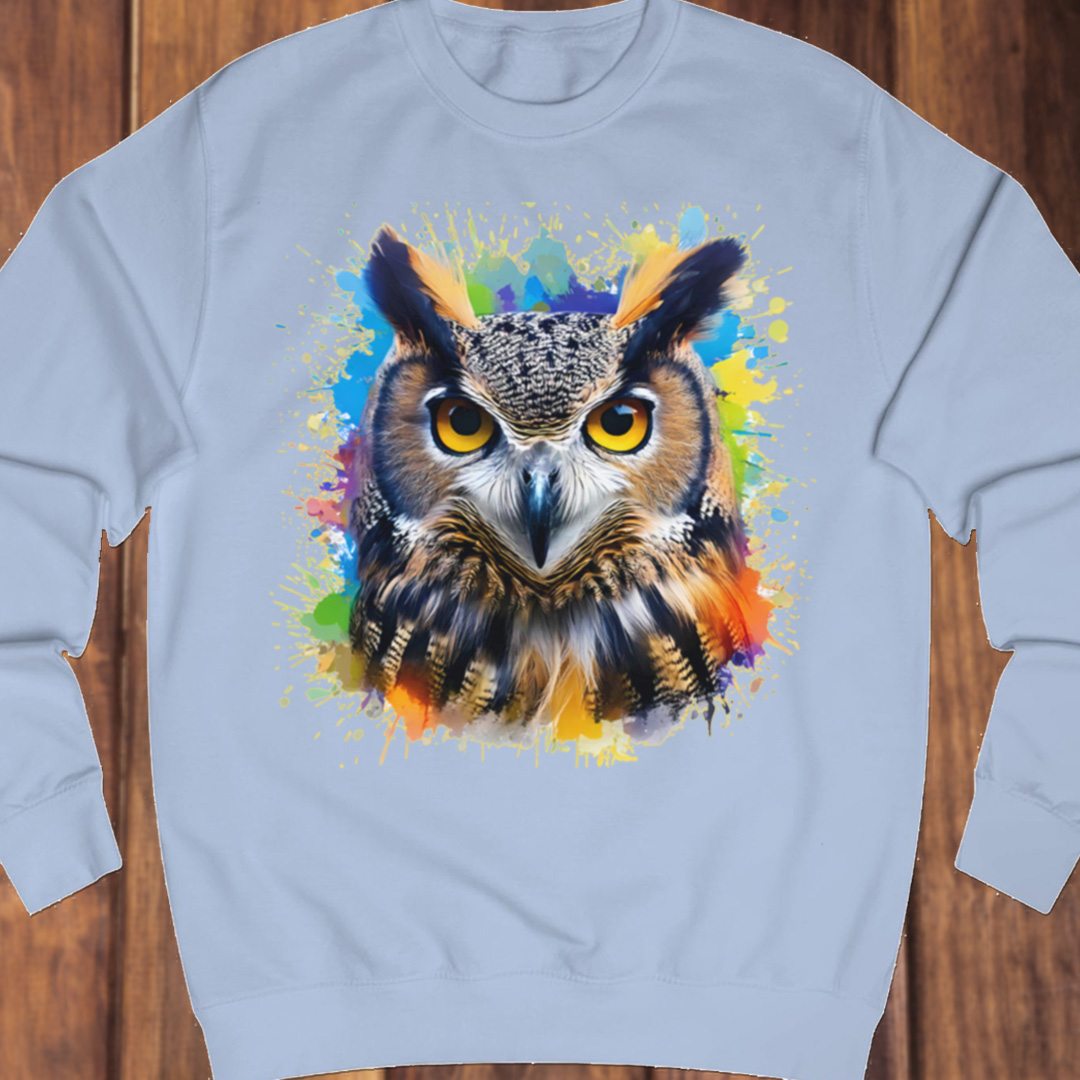 Uil splash sweatshirt