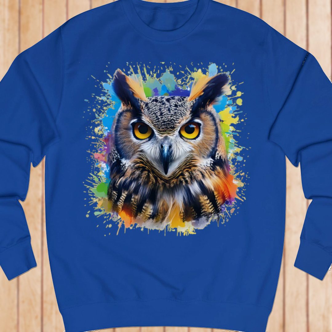 Uil splash sweatshirt