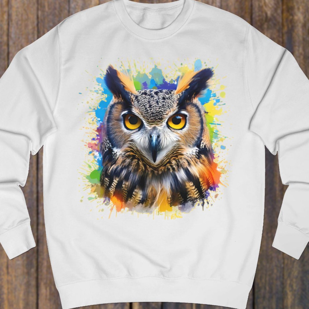 Uil splash sweatshirt