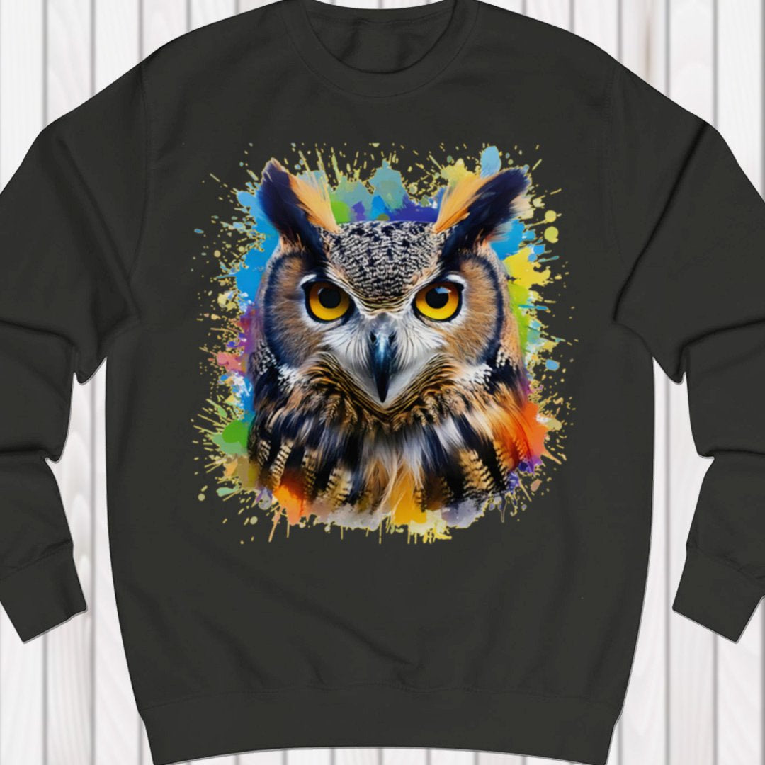 Uil splash sweatshirt
