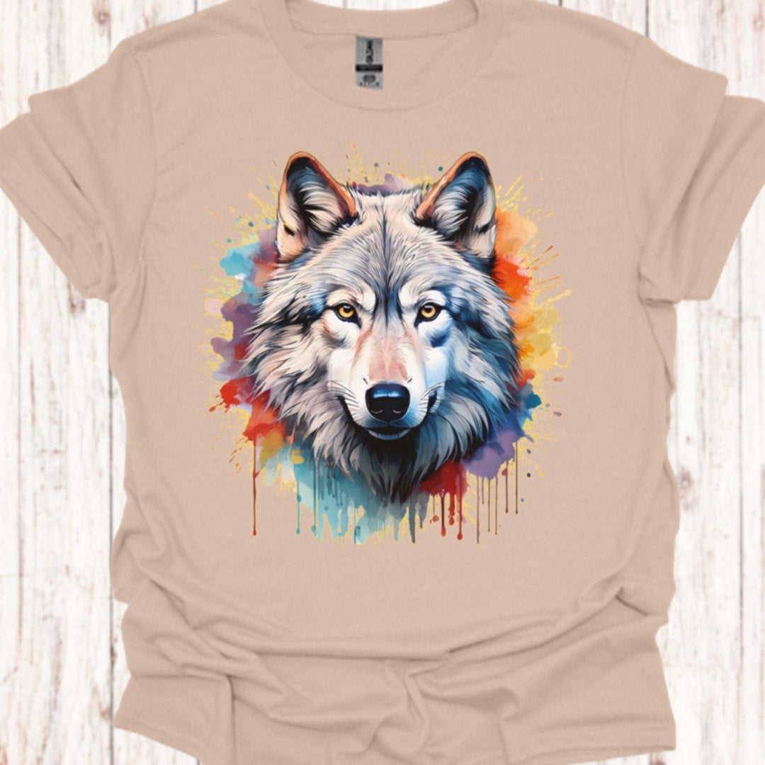 Wolf Splash T‑Shirt