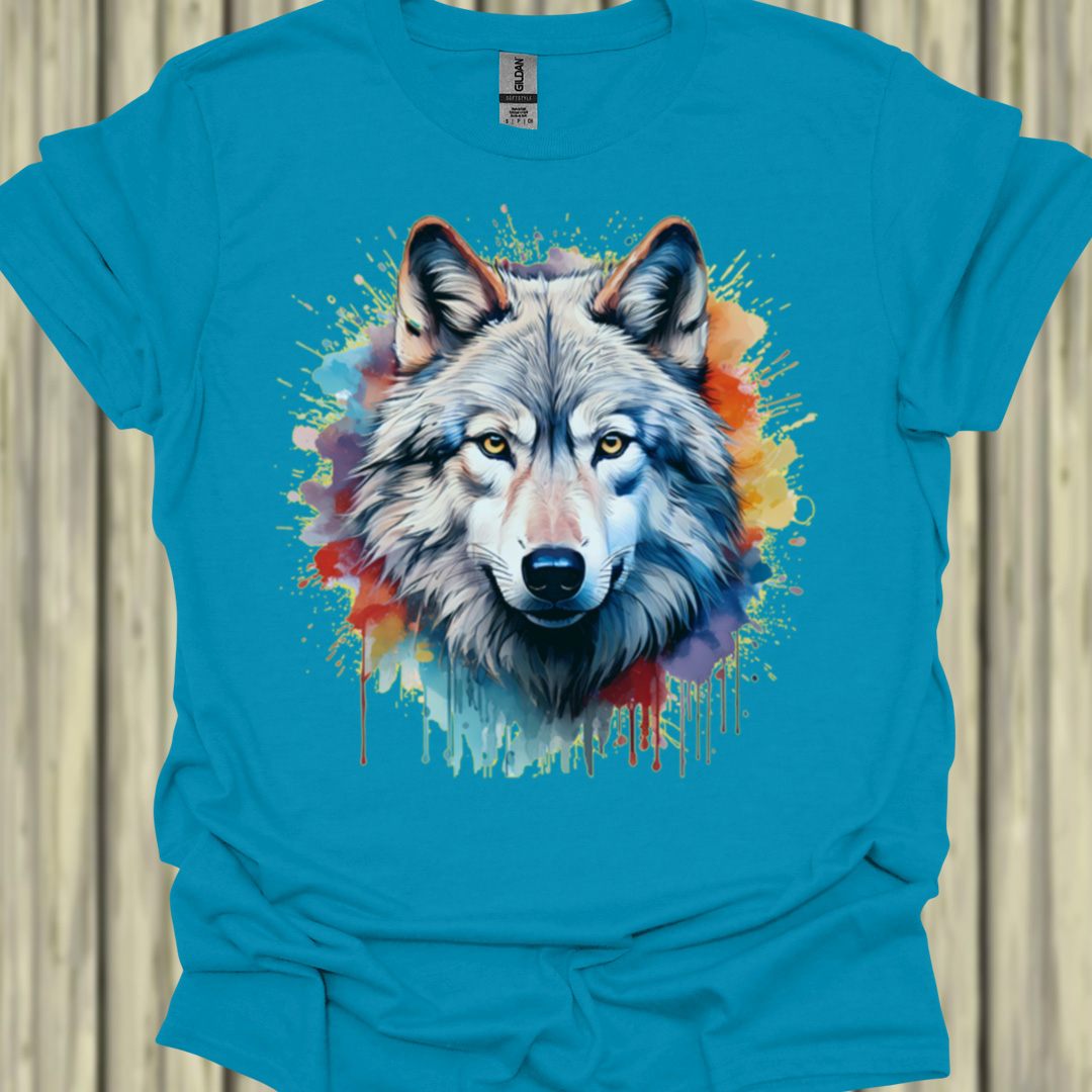 Wolf Splash T‑Shirt