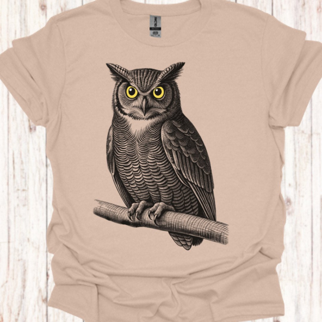 Wijze Uil T‑Shirt
