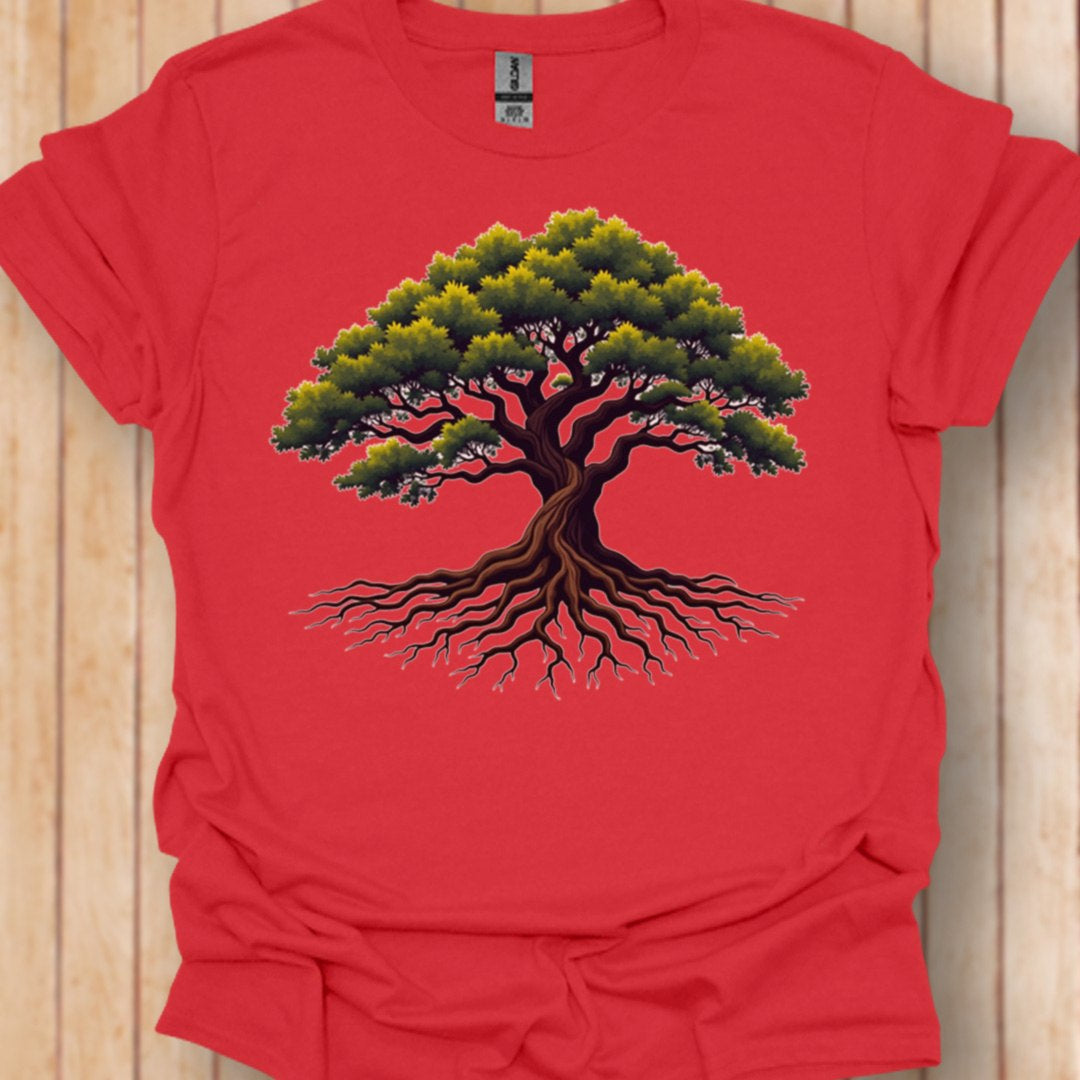 Majestueuze boom trendy T-shirt