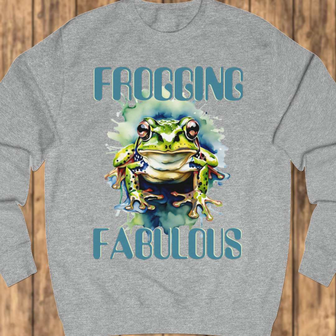 Frogging Fabulous sweatshirt