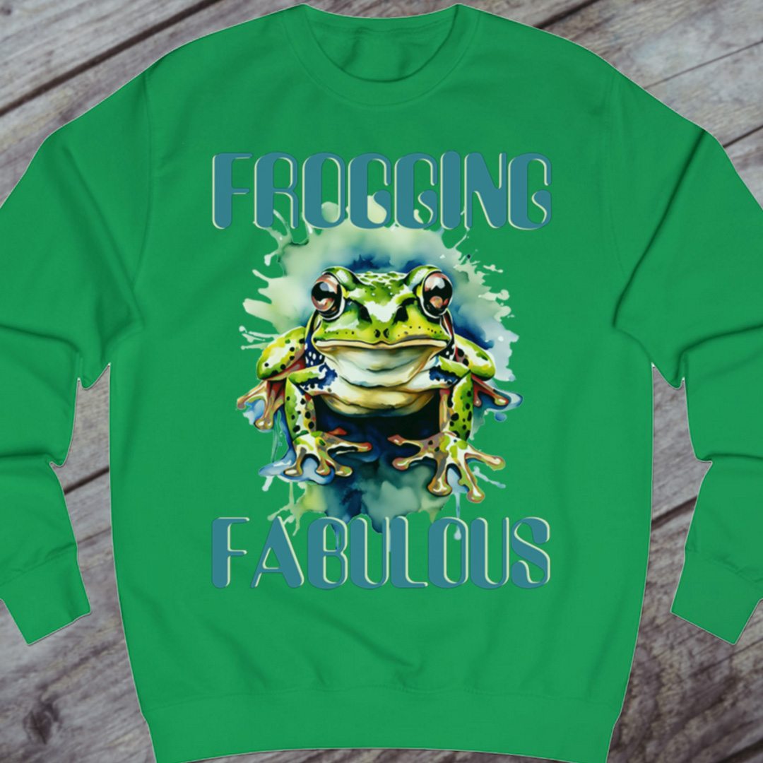 Frogging Fabulous sweatshirt