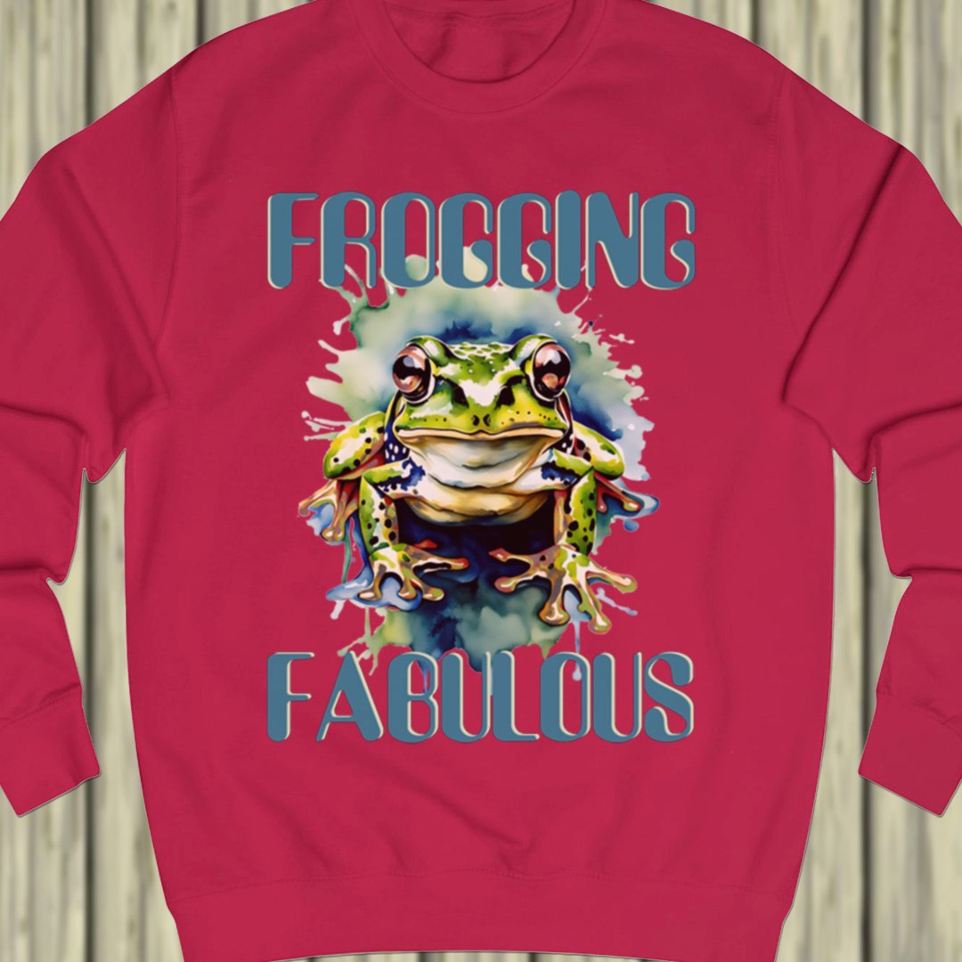 Frogging Fabulous sweatshirt