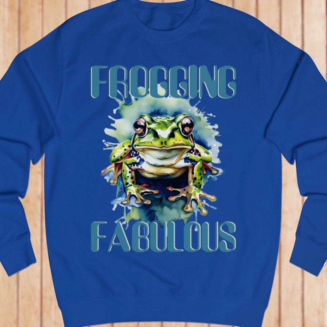 Frogging Fabulous sweatshirt