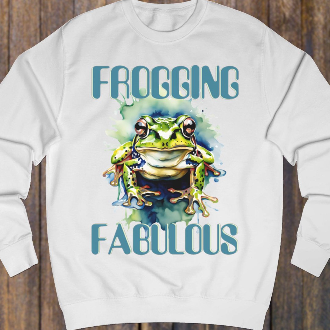 Frogging Fabulous sweatshirt