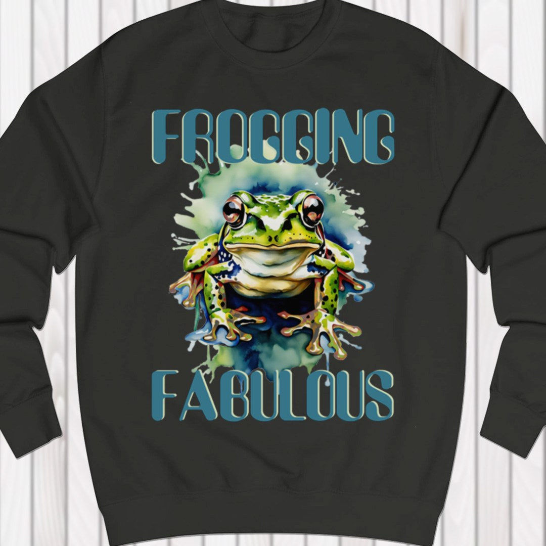 Frogging Fabulous sweatshirt