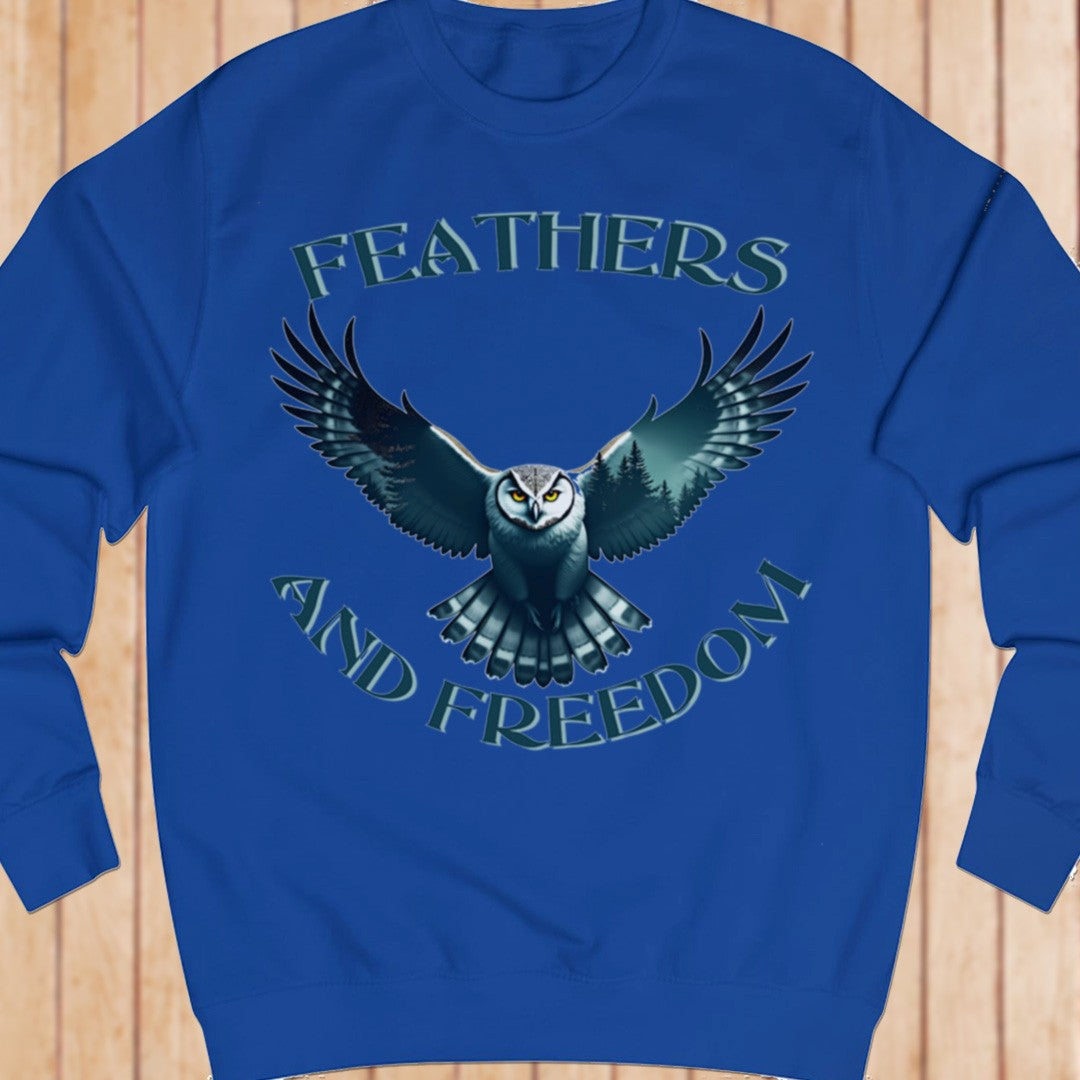 Feathers and Freedom sweatshirt