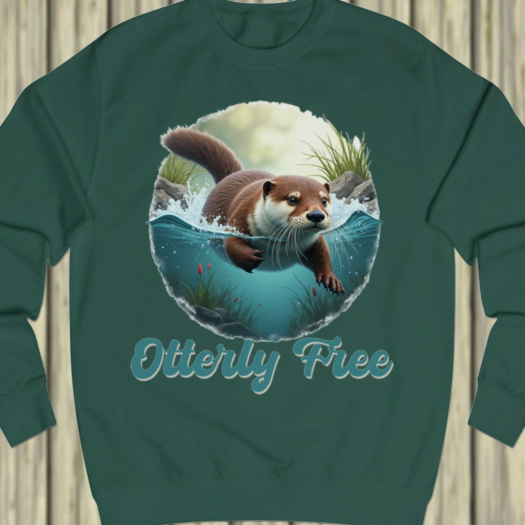 Otterly Free sweatshirt