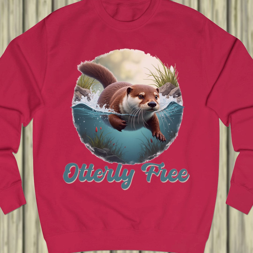 Otterly Free sweatshirt