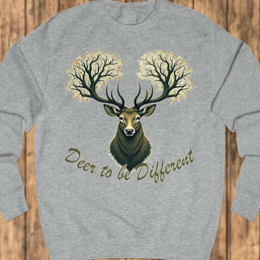 Deer to be Different sweatshirt