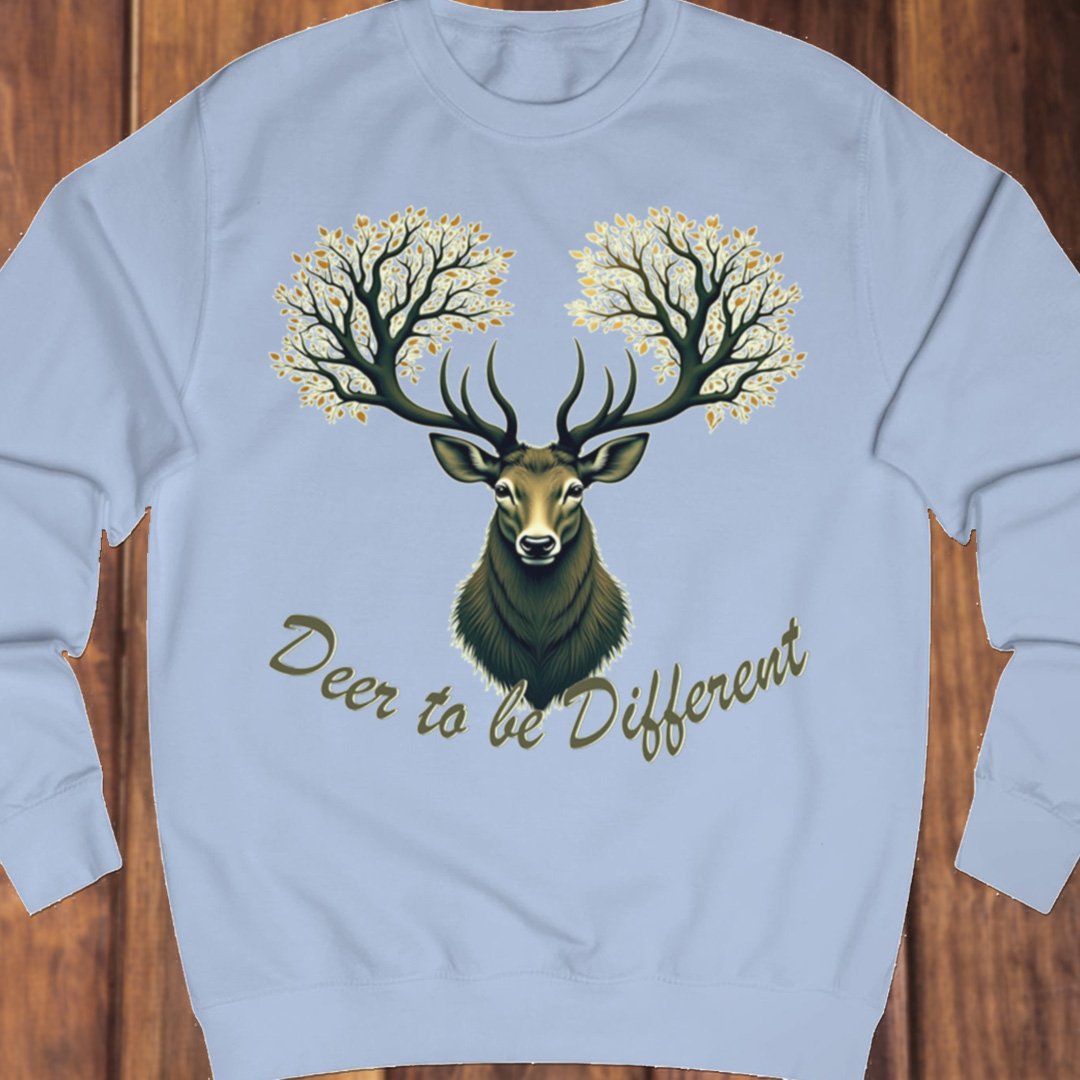 Deer to be Different sweatshirt