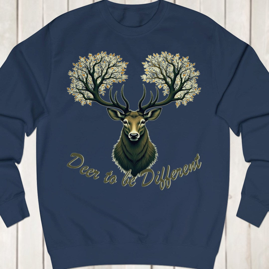 Deer to be Different sweatshirt