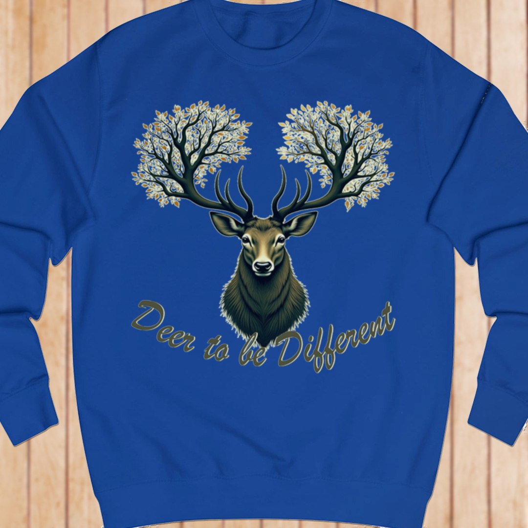 Deer to be Different sweatshirt