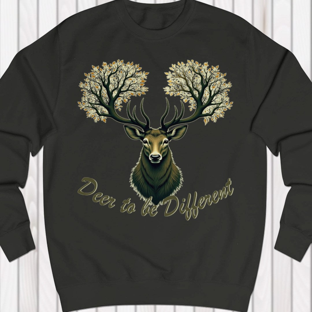 Deer to be Different sweatshirt