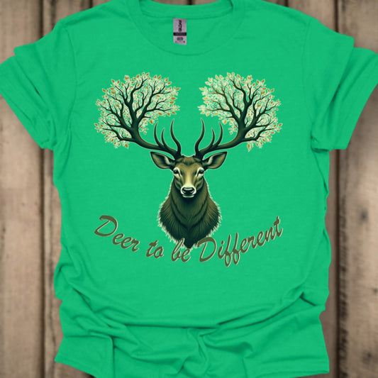 Deer to be Different T‑Shirt
