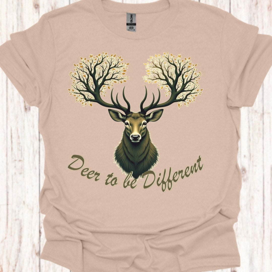 Deer to be Different T‑Shirt