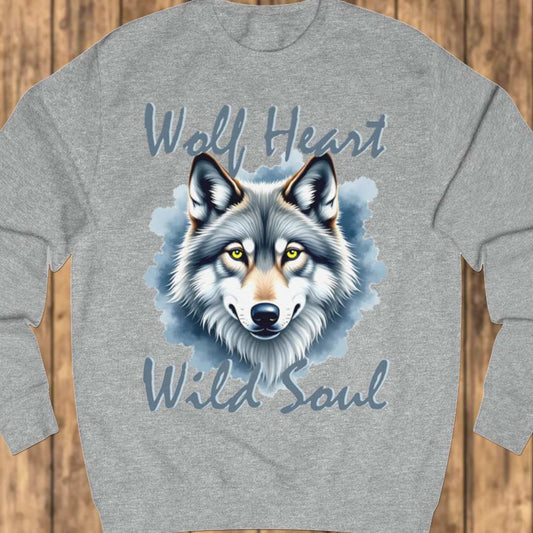 Wolf Heart Wild Soul sweatshirt