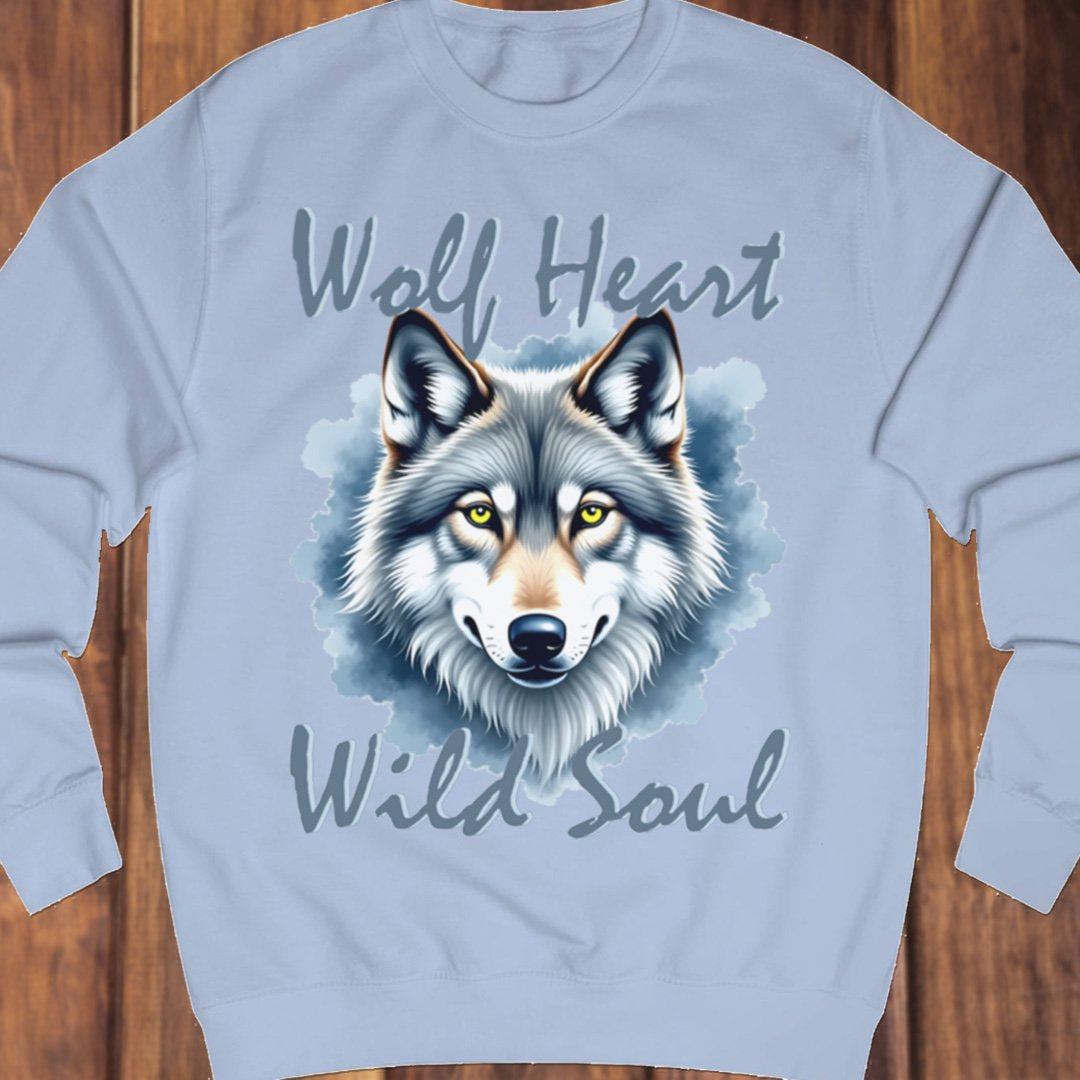 Wolf Heart Wild Soul sweatshirt