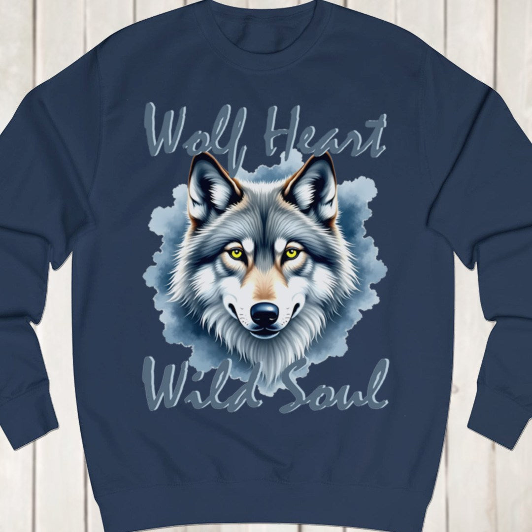 Wolf Heart Wild Soul sweatshirt