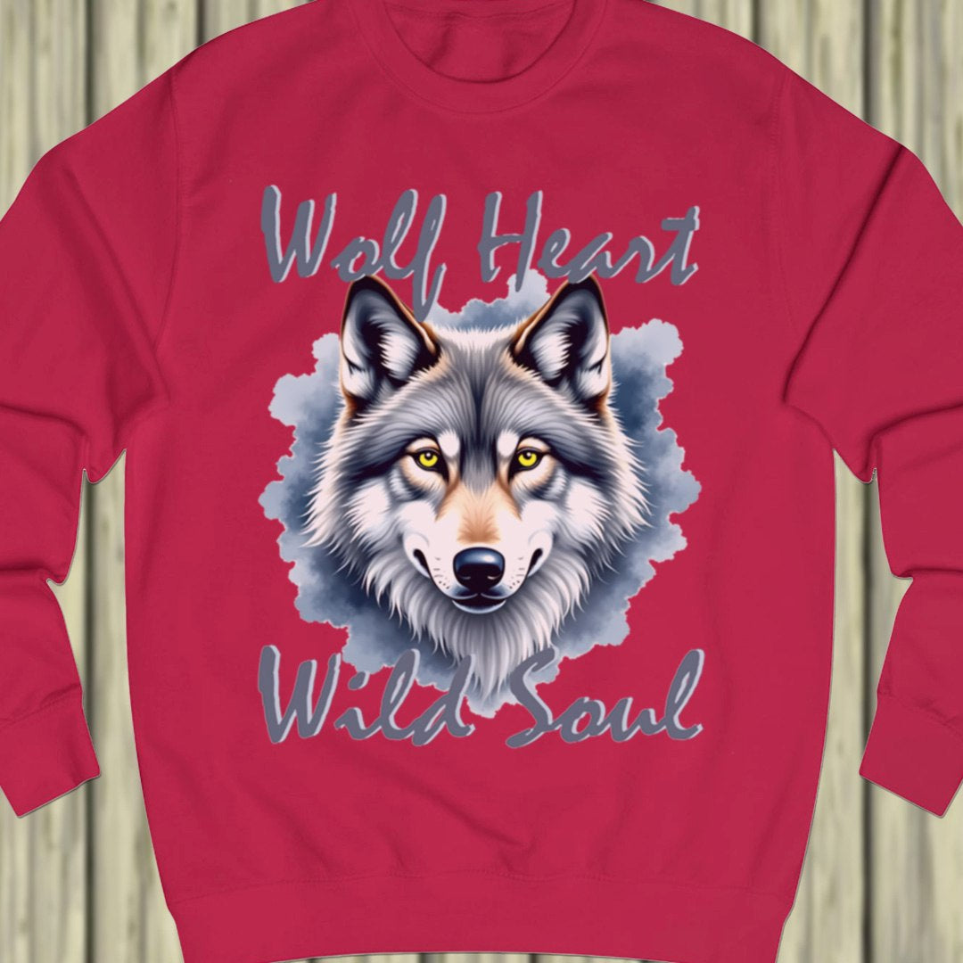 Wolf Heart Wild Soul sweatshirt