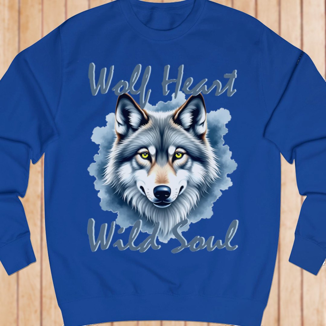 Wolf Heart Wild Soul sweatshirt