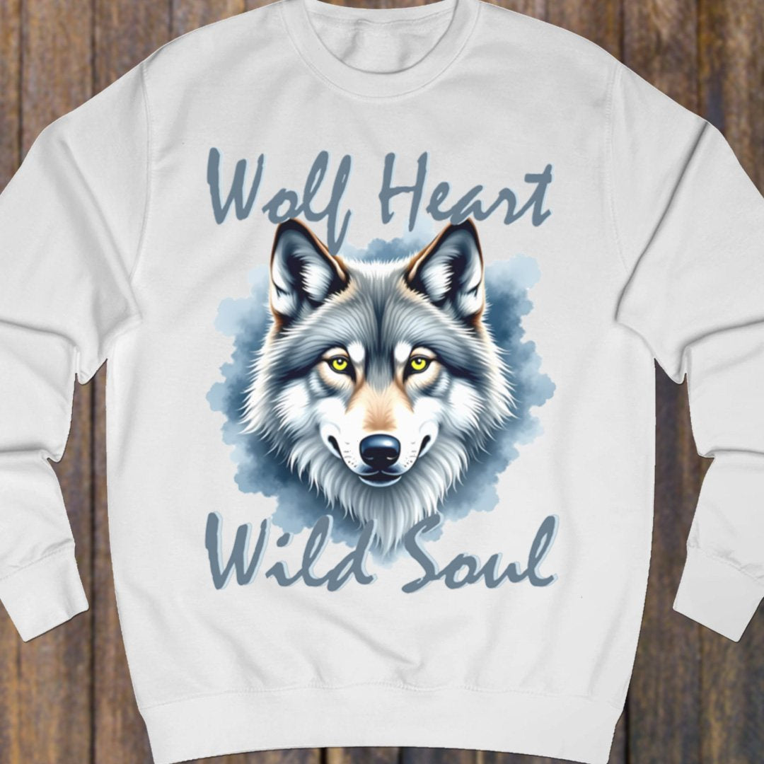 Wolf Heart Wild Soul sweatshirt