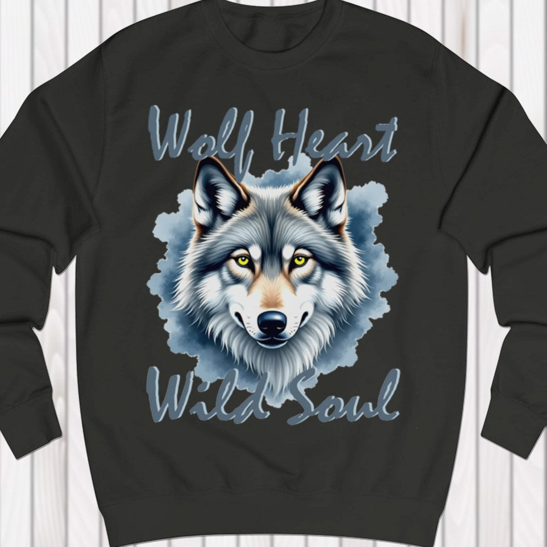 Wolf Heart Wild Soul sweatshirt