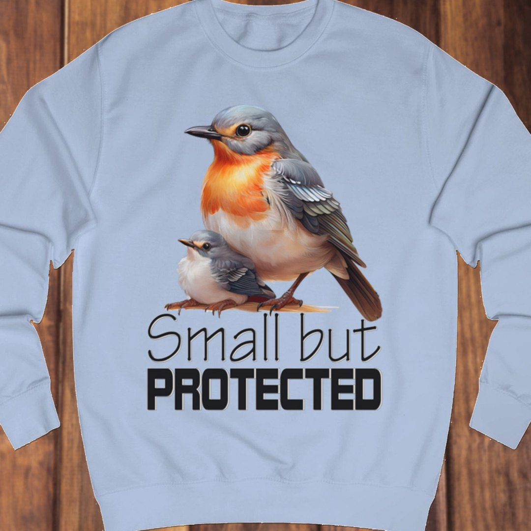 Small but Protected Roodborstje sweatshirt