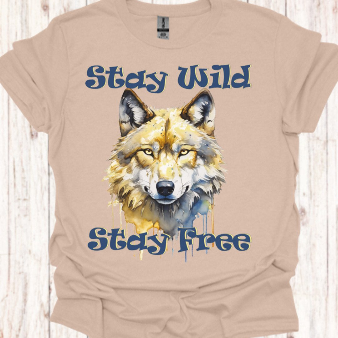 Stay Wild Stay Free T‑Shirt