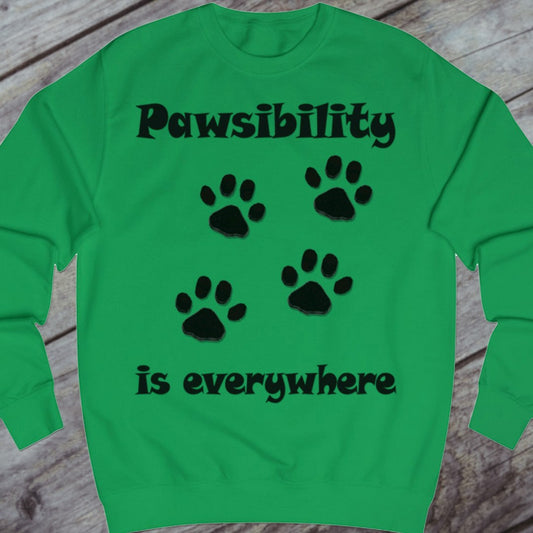 Pawsibility is Everywhere sweatshirt
