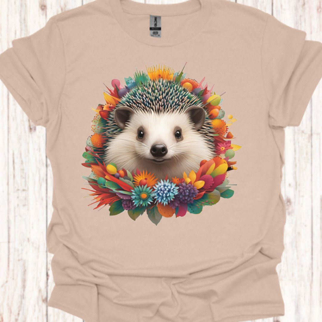 Fleurige Egel T‑Shirt