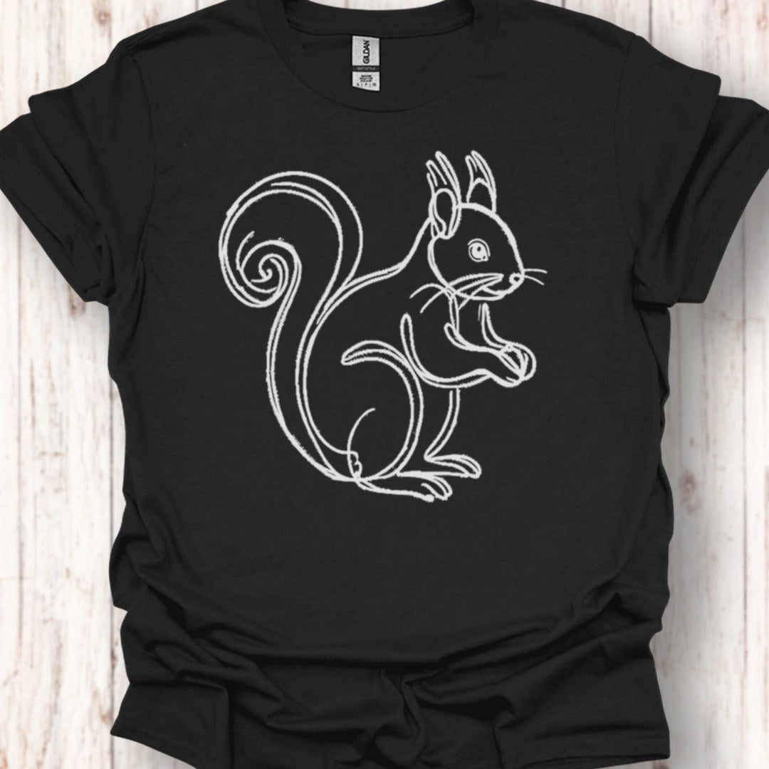 Squirrel white timeless T-shirt