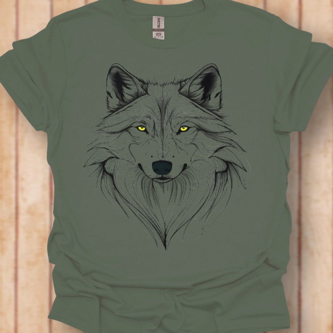 Loup intense T-shirt intemporel