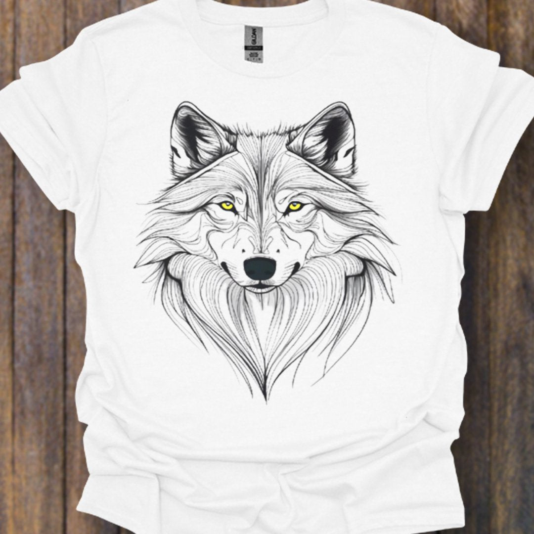 Loup intense T-shirt intemporel