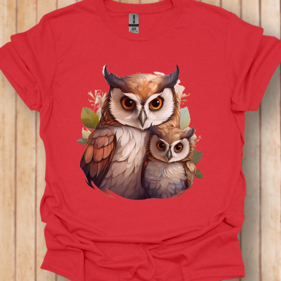Uil met Jong T‑Shirt