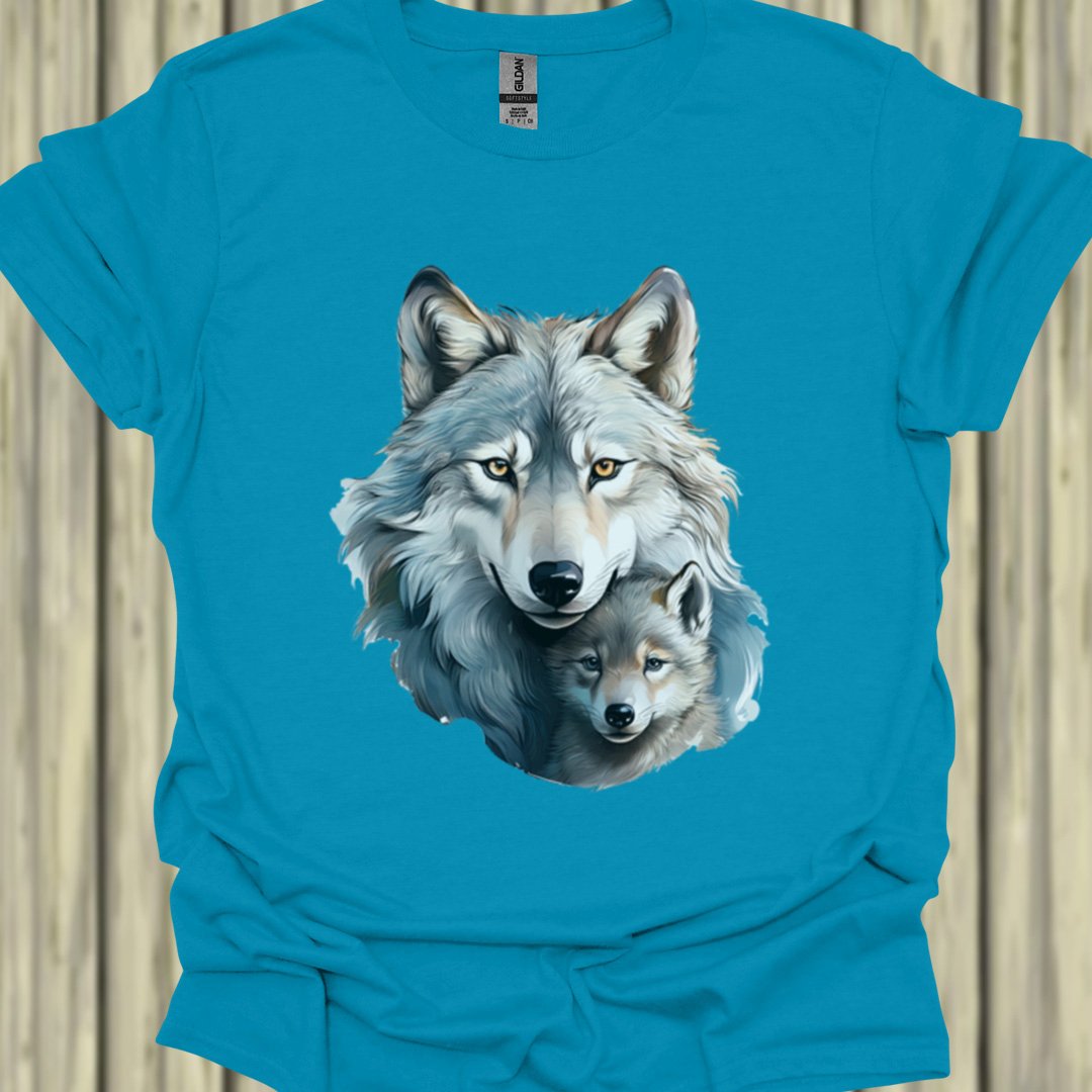Wolf met Jong T‑Shirt