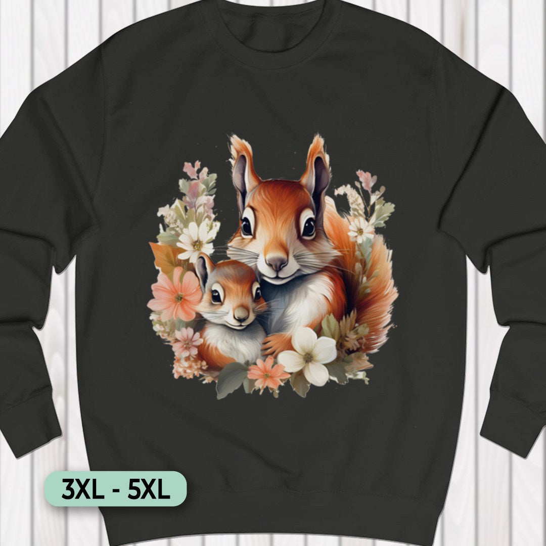 Eekhoorn met Jong Sweatshirt+