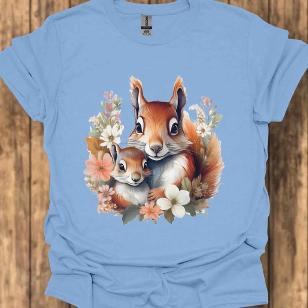 Eekhoorn met Jong T‑Shirt