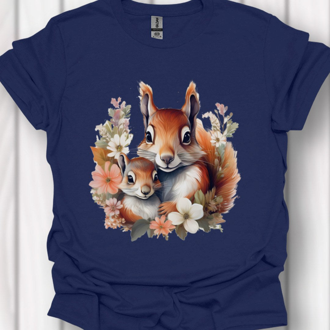 Eekhoorn met Jong T‑Shirt