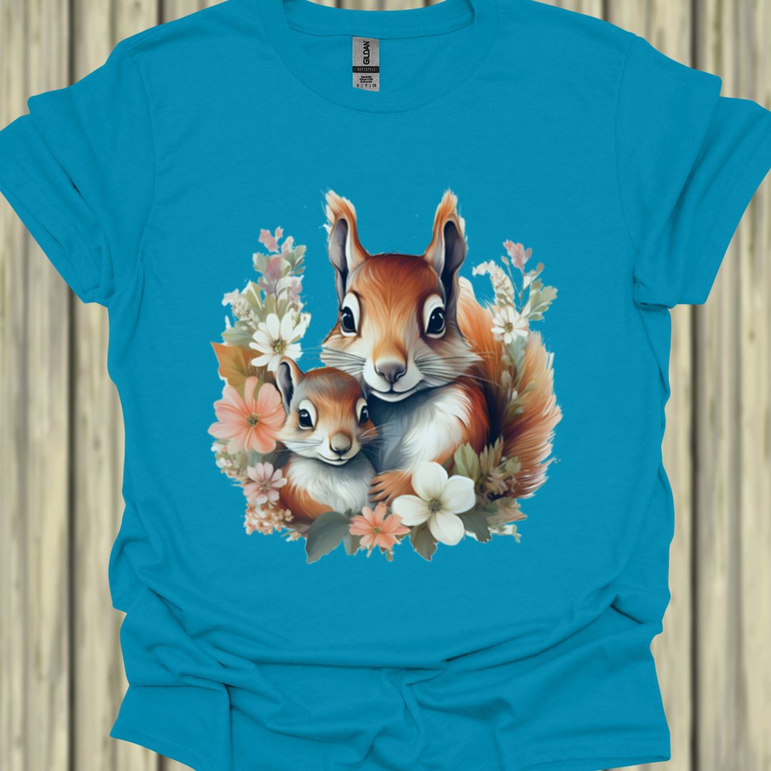 Eekhoorn met Jong T‑Shirt