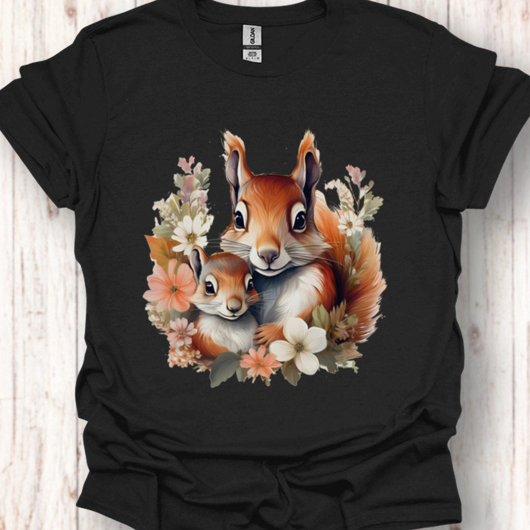 Eekhoorn met Jong T‑Shirt