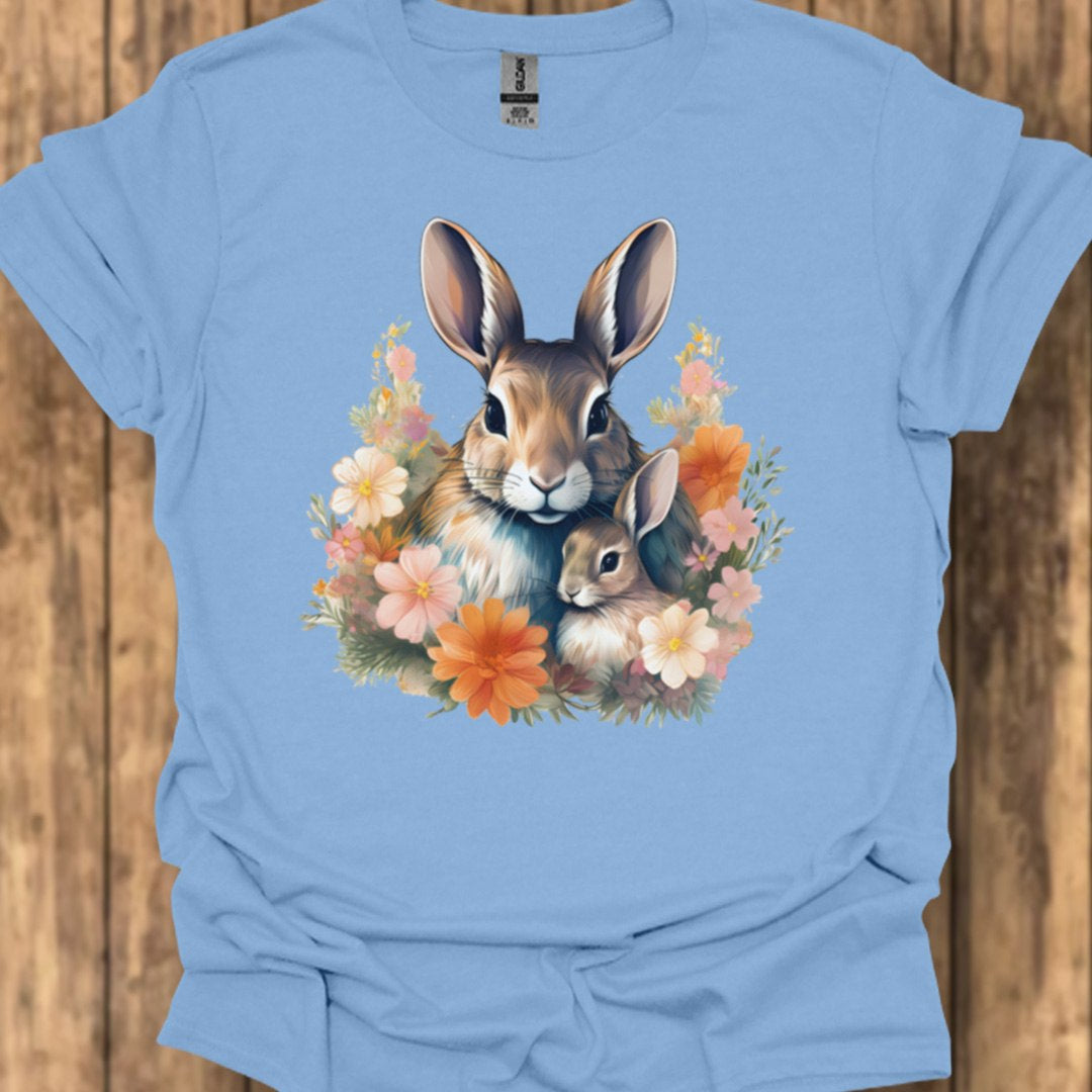 Konijn met Jong T‑Shirt